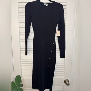 Superdown - Black Midi Dress